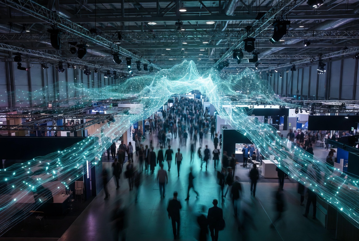 Trade show floor